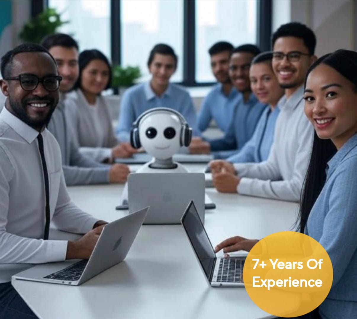 Team discussing strategies